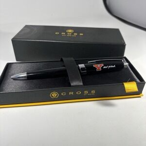 Cross Calais Black Ballpoint Pen Black Ink YSU Youngstown State University W/box